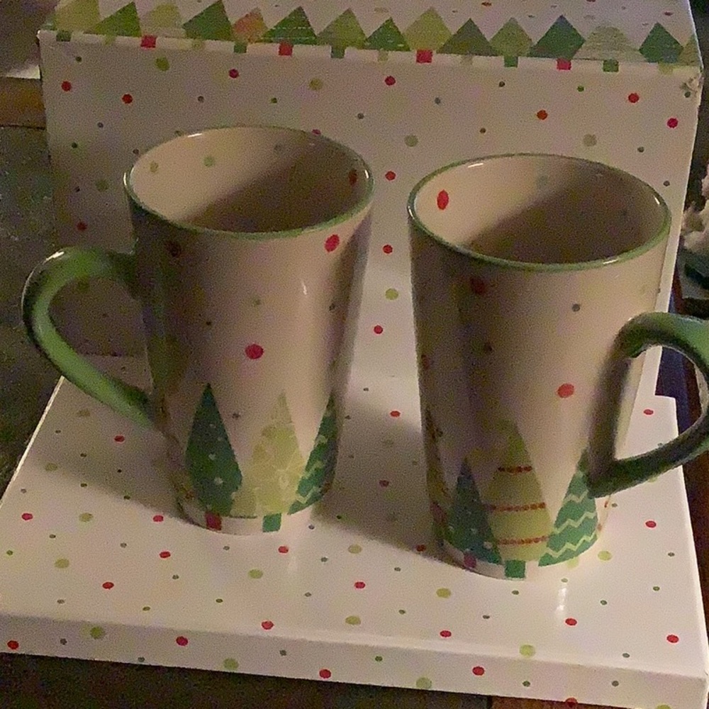 16 oz holiday mugs